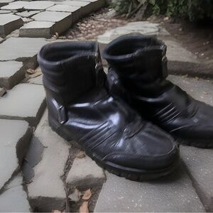 Ralph Lauren Polo Men’s Leather Motorcycle Boots Sz 10 Authentic Dry Goods TL&Co